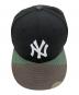 New Era (ニューエラ) 9FIFTY NEW YORK YANKEES ブラック×グリーン サイズ:SNAPBACK：3500円