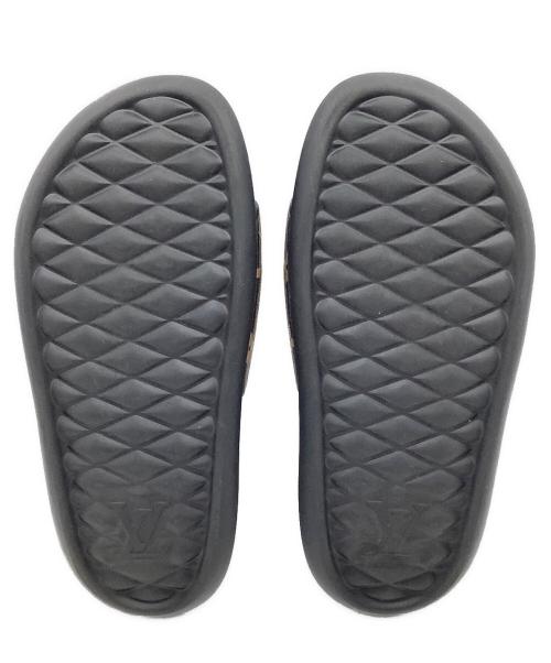 LOUIS VUITTON（ルイ ヴィトン）LOUIS VUITTON (ルイ ヴィトン) ウォーターフロントミュール ブラック サイズ:8の古着・服飾アイテム
