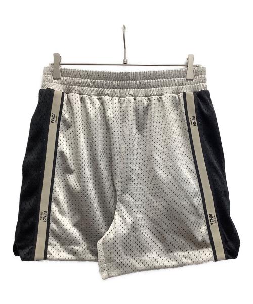 FENDI（フェンディ）FENDI (フェンディ) ハーフパンツ ブラック サイズ:Mの古着・服飾アイテム