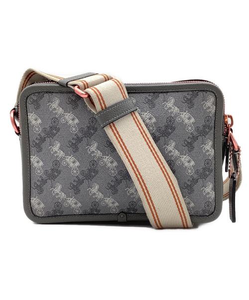COACH（コーチ）COACH (コーチ) ホースアンドキャリッジ ショルダーバッグ グレーの古着・服飾アイテム