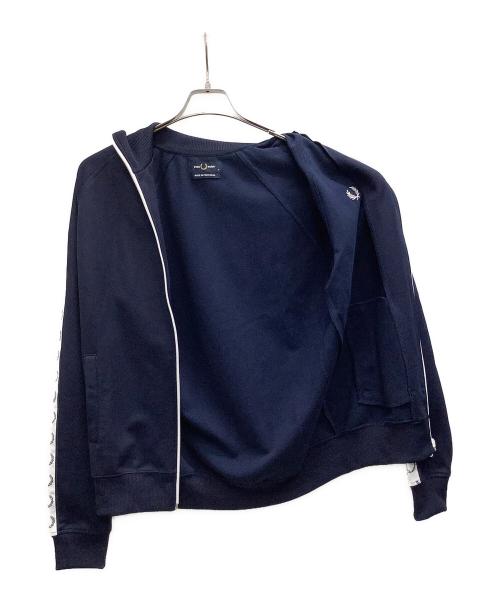 FRED PERRY（フレッドペリー）FRED PERRY (フレッドペリー) テープドトラックジャケット ネイビー サイズ:Mの古着・服飾アイテム