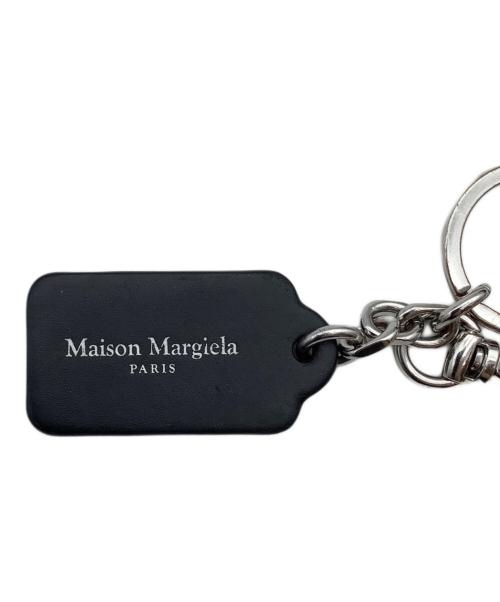 Maison Margiela（メゾンマルジェラ）Maison Margiela (メゾンマルジェラ) ４ステッチ タグキーリング ブラックの古着・服飾アイテム
