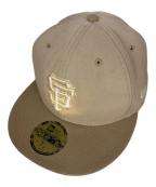 New Eraニューエラ）の古着「59FIFTY San Francisco Giants」｜ベージュ