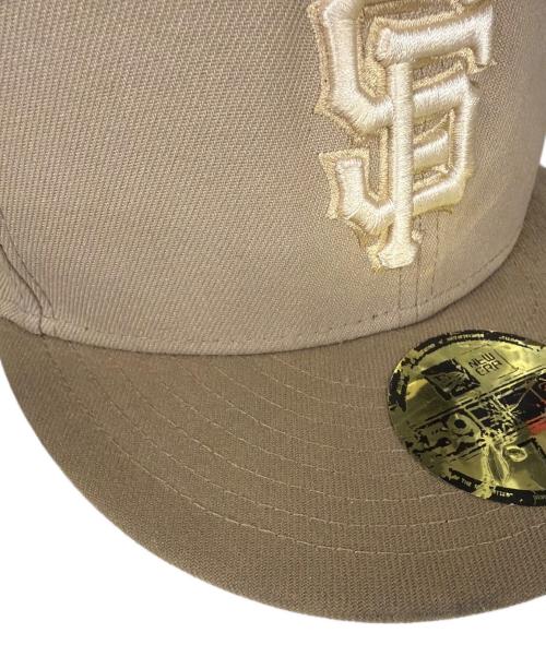 New Era（ニューエラ）New Era (ニューエラ) 59FIFTY San Francisco Giants ベージュ サイズ:SIZE 7 1/2(59.6cm)の古着・服飾アイテム
