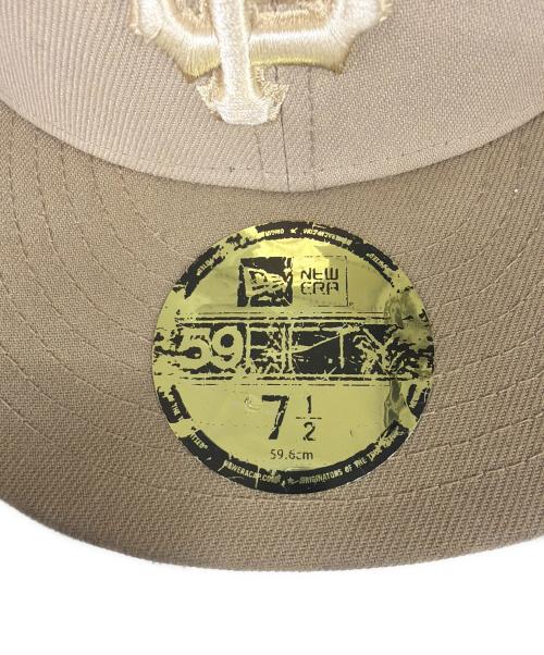 New Era（ニューエラ）New Era (ニューエラ) 59FIFTY San Francisco Giants ベージュ サイズ:SIZE 7 1/2(59.6cm)の古着・服飾アイテム