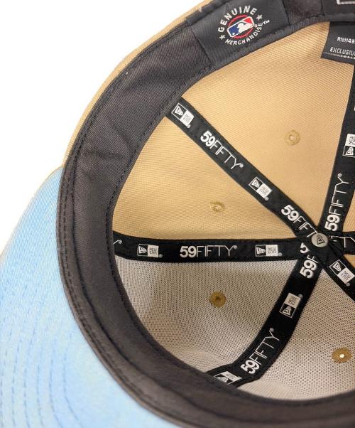 New Era（ニューエラ）New Era (ニューエラ) 59FIFTY San Francisco Giants ベージュ サイズ:SIZE 7 1/2(59.6cm)の古着・服飾アイテム