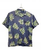 POLO RALPH LAURENポロ・ラルフローレン）の古着「アロハシャツ」｜ネイビー
