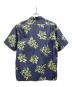 POLO RALPH LAUREN (ポロ・ラルフローレン) アロハシャツ ネイビー サイズ:L：10000円