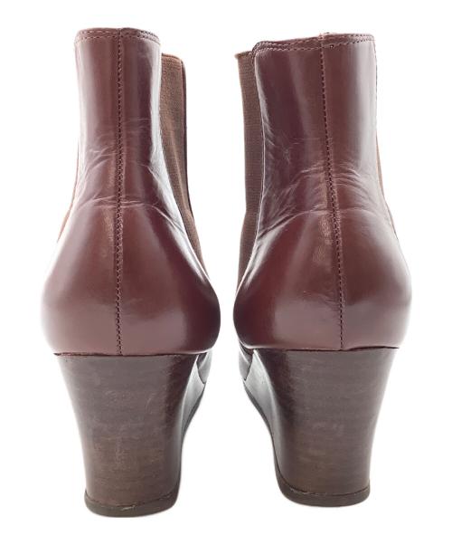 CLARKS（クラークス）CLARKS (クラークス) サイドゴアブーツ ブラウン サイズ:UK4の古着・服飾アイテム
