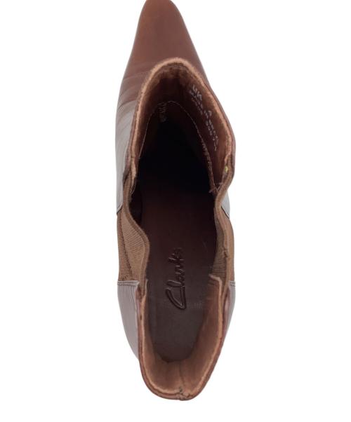 CLARKS（クラークス）CLARKS (クラークス) サイドゴアブーツ ブラウン サイズ:UK4の古着・服飾アイテム