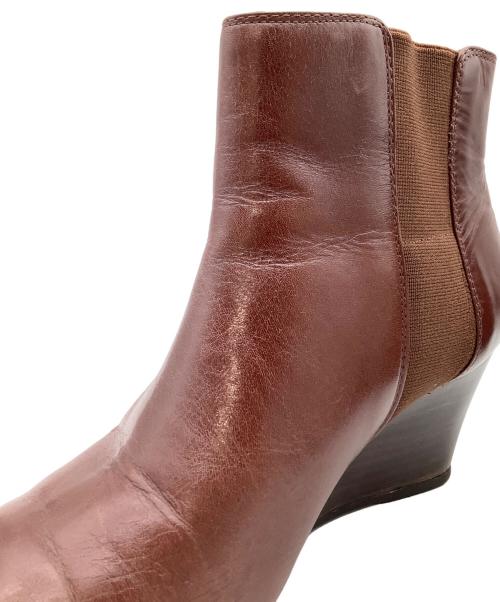 CLARKS（クラークス）CLARKS (クラークス) サイドゴアブーツ ブラウン サイズ:UK4の古着・服飾アイテム