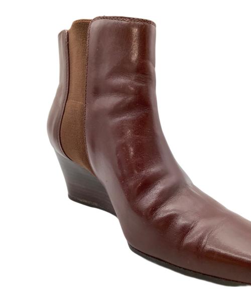 CLARKS（クラークス）CLARKS (クラークス) サイドゴアブーツ ブラウン サイズ:UK4の古着・服飾アイテム