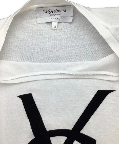 Yves Saint Laurent（イヴサンローラン）Yves Saint Laurent (イヴサンローラン) 半袖カットソー ホワイト サイズ:Mの古着・服飾アイテム