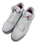 NIKEナイキ）の古着「AIR JORDAN 3 RETRO "WHITE CEMENT Reimagined"」｜ホワイト