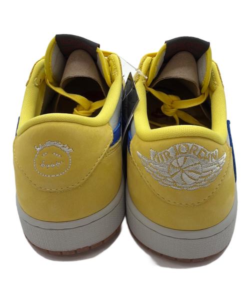 NIKE×TRAVIS SCOTT（ナイキ×トラヴィススコット）NIKE×Travis Scott (ナイキ×トラヴィススコット) Women’s Air Jordan 1 Retro LOW OG ”Canary” イエロー サイズ:US9の古着・服飾アイテム