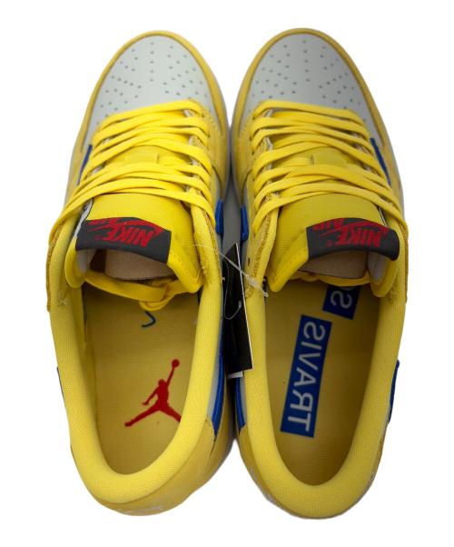 NIKE×TRAVIS SCOTT（ナイキ×トラヴィススコット）NIKE×Travis Scott (ナイキ×トラヴィススコット) Women’s Air Jordan 1 Retro LOW OG ”Canary” イエロー サイズ:US9の古着・服飾アイテム