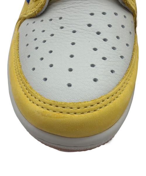 NIKE×TRAVIS SCOTT（ナイキ×トラヴィススコット）NIKE×Travis Scott (ナイキ×トラヴィススコット) Women’s Air Jordan 1 Retro LOW OG ”Canary” イエロー サイズ:US9の古着・服飾アイテム