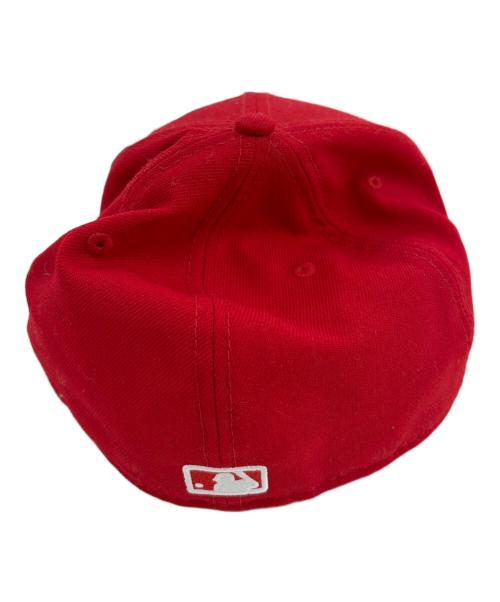 New Era（ニューエラ）New Era (ニューエラ) 59FIFTY NY YANKEES レッド サイズ:SIZE 7 1/8(56.8cm)の古着・服飾アイテム