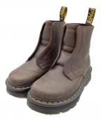 Dr.Martensドクターマーチン）の古着「ZEBZAG レースレス ブーツ」｜ブラウン