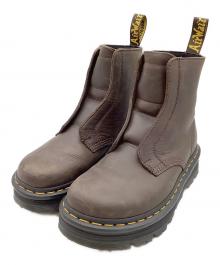 Dr.Martens（ドクターマーチン）の古着「ZEBZAG レースレス ブーツ」｜ブラウン
