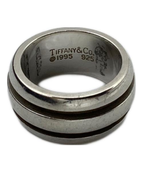TIFFANY & Co.（ティファニー）TIFFANY & Co. (ティファニー) ダブルライン　シルバーリング サイズ:表記無しの古着・服飾アイテム