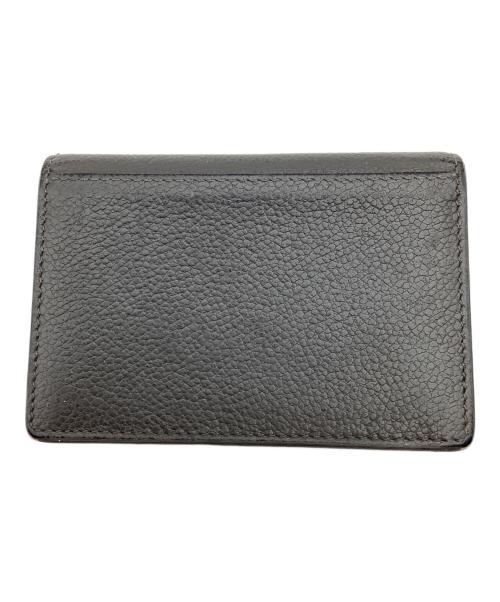 Saint Laurent Paris（サンローランパリ）Saint Laurent Paris (サンローランパリ) レザー 名刺入れ グレーの古着・服飾アイテム