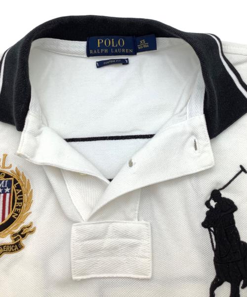 POLO RALPH LAUREN（ポロ・ラルフローレン）POLO RALPH LAUREN (ポロ・ラルフローレン) ポロシャツ ホワイト サイズ:XSの古着・服飾アイテム