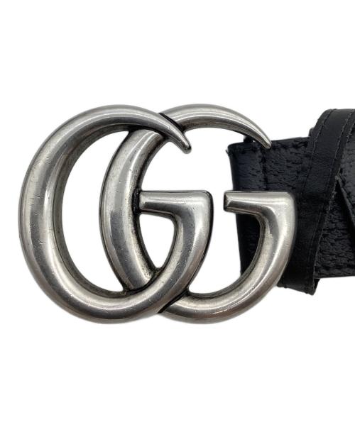 GUCCI（グッチ）GUCCI (グッチ) バックルベルト ブラック サイズ:表記無しの古着・服飾アイテム