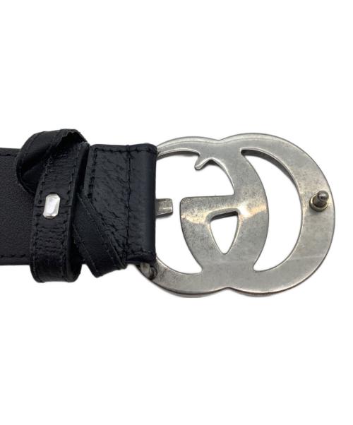 GUCCI（グッチ）GUCCI (グッチ) バックルベルト ブラック サイズ:表記無しの古着・服飾アイテム