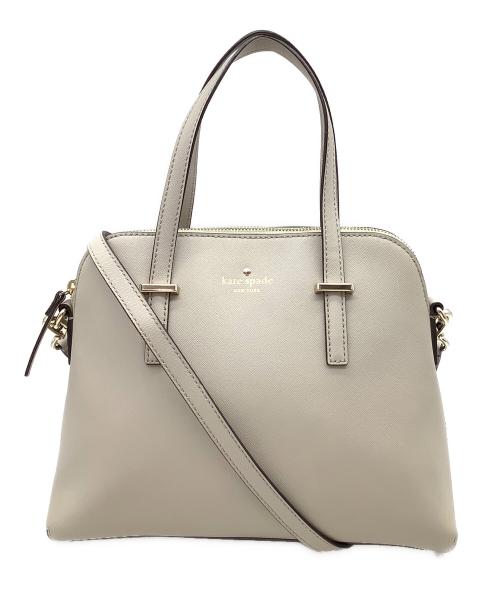 Kate Spade（ケイトスペード）Kate Spade (ケイトスペード) ２wayショルダーバッグ ベージュの古着・服飾アイテム