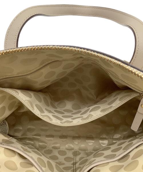 Kate Spade（ケイトスペード）Kate Spade (ケイトスペード) ２wayショルダーバッグ ベージュの古着・服飾アイテム