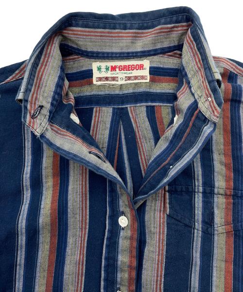 McGREGOR（マックレガー）McGREGOR (マックレガー) ボタンダウンシャツ ネイビー サイズ:9の古着・服飾アイテム