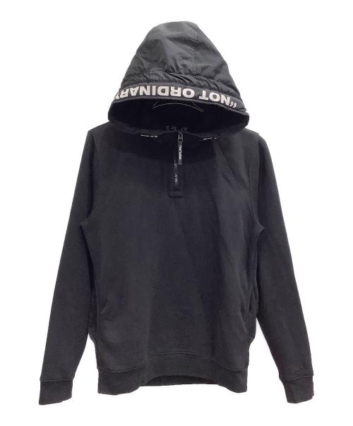 REPLAY（リプレイ）REPLAY (リプレイ) ハーフジップパーカー ブラック サイズ:XLの古着・服飾アイテム