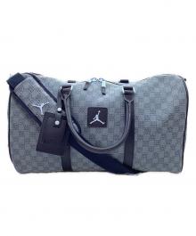 JORDAN（ジョーダン）の古着「ジョーダン モノグラム ダッフル バッグ」｜ブルー×ネイビー