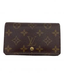 LOUIS VUITTON（ルイ ヴィトン）の古着「モノグラム　ポルトモネ・ビエ・トレゾール　2つ折り財布」