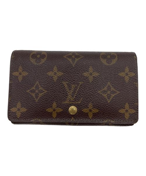 LOUIS VUITTON（ルイ ヴィトン）LOUIS VUITTON (ルイ ヴィトン) モノグラム　ポルトモネ・ビエ・トレゾール　2つ折り財布の古着・服飾アイテム