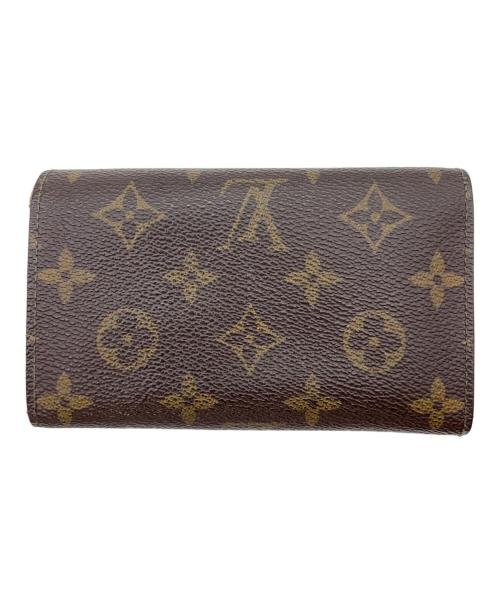 LOUIS VUITTON（ルイ ヴィトン）LOUIS VUITTON (ルイ ヴィトン) モノグラム　ポルトモネ・ビエ・トレゾール　2つ折り財布の古着・服飾アイテム