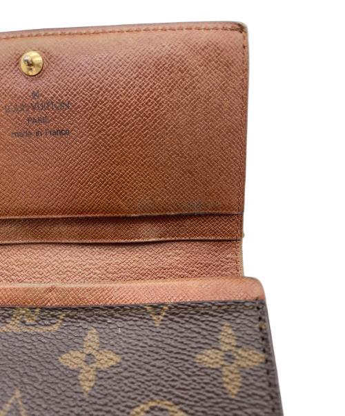 LOUIS VUITTON（ルイ ヴィトン）LOUIS VUITTON (ルイ ヴィトン) モノグラム　ポルトモネ・ビエ・トレゾール　2つ折り財布の古着・服飾アイテム
