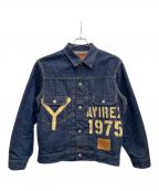 AVIREX×YAMANEアヴィレックス×ヤマネ）の古着「Lot.2507 No.2 DENIM JACKET」｜インディゴ