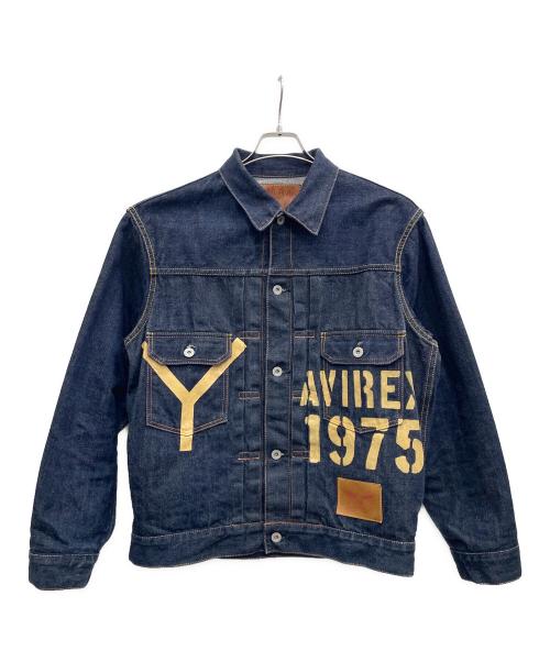 AVIREX（アヴィレックス）AVIREX (アヴィレックス) YAMANE (ヤマネ) Lot.2507 No.2 DENIM JACKET インディゴ サイズ:42の古着・服飾アイテム