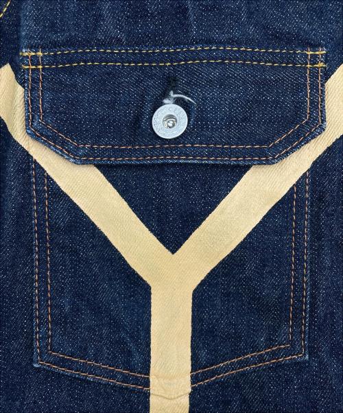AVIREX（アヴィレックス）AVIREX (アヴィレックス) YAMANE (ヤマネ) Lot.2507 No.2 DENIM JACKET インディゴ サイズ:42の古着・服飾アイテム