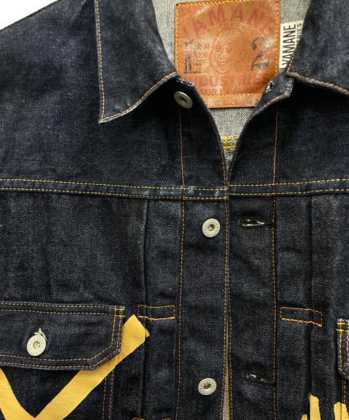 AVIREX（アヴィレックス）AVIREX (アヴィレックス) YAMANE (ヤマネ) Lot.2507 No.2 DENIM JACKET インディゴ サイズ:42の古着・服飾アイテム