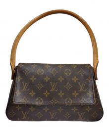 LOUIS VUITTON（ルイ ヴィトン）の古着「ハンドバッグ モノグラム ミニルーピング」｜ブラウン