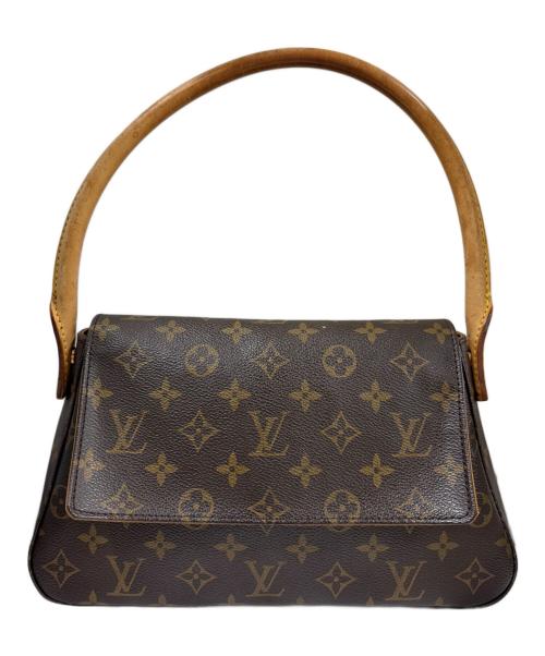 LOUIS VUITTON（ルイ ヴィトン）LOUIS VUITTON (ルイ ヴィトン) ハンドバッグ モノグラム ミニルーピング ブラウン サイズ:ミニの古着・服飾アイテム