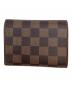 LOUIS VUITTON (ルイ ヴィトン) ポルトフォイユ・ヴィクトリーヌ ブラウン：40000円