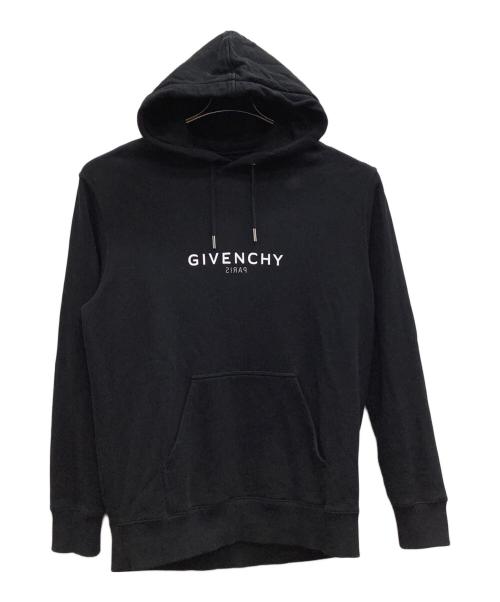 GIVENCHY（ジバンシィ）GIVENCHY (ジバンシィ) プルオーバーパーカー ブラック サイズ:Mの古着・服飾アイテム