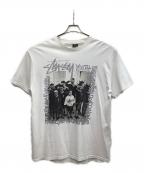 stussyステューシー）の古着「STUSSY TRIBE EXCLUSIVE TEE」｜ホワイト