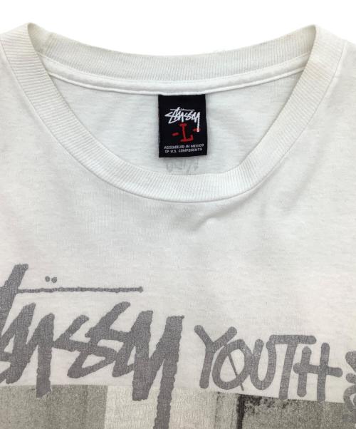 stussy（ステューシー）stussy (ステューシー) STUSSY TRIBE EXCLUSIVE TEE ホワイト サイズ:Lの古着・服飾アイテム