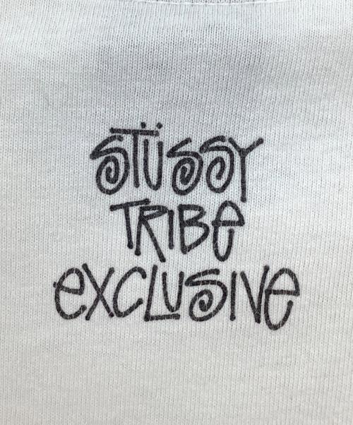 stussy（ステューシー）stussy (ステューシー) STUSSY TRIBE EXCLUSIVE TEE ホワイト サイズ:Lの古着・服飾アイテム