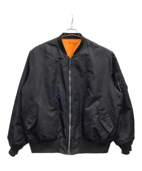ALPHA（アルファ）ALPHA (アルファ) MA-1ジャケット ブラック サイズ:3XLの古着・服飾アイテム